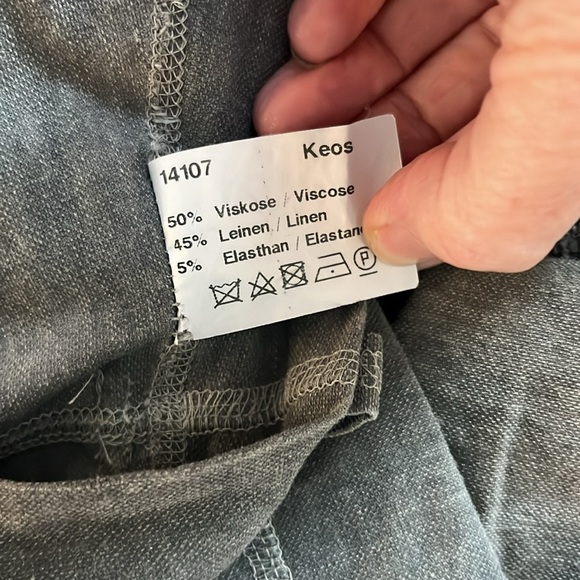 Annette Gortz linen blend pull on pants 38 - Picture 9 of 10